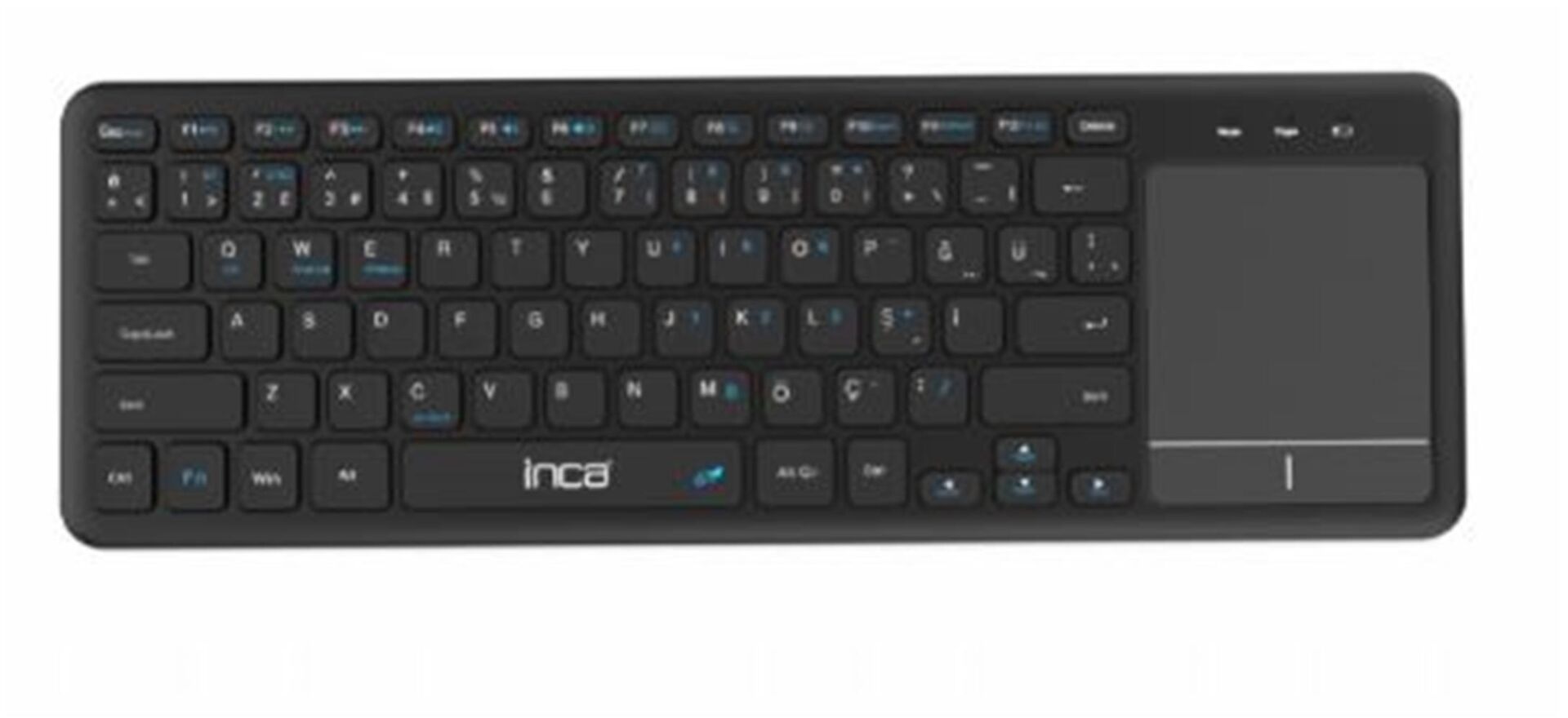 Inca IBK-568BT Dualmod Bluetooth+2.4G Touchpad Klavye