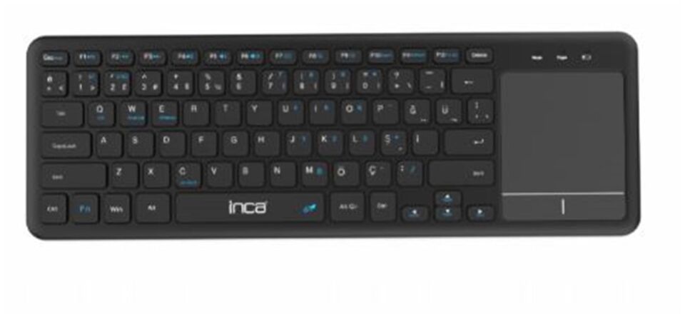 Inca IBK-568BT Dualmod Bluetooth+2.4G Touchpad Klavye