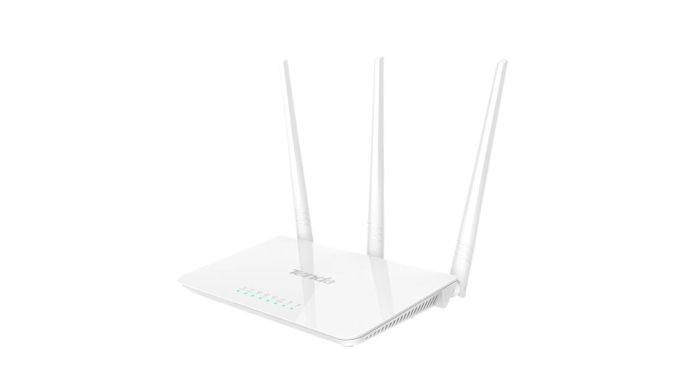 Tenda F3 300 Mbps 4 Port Router 3 Anten