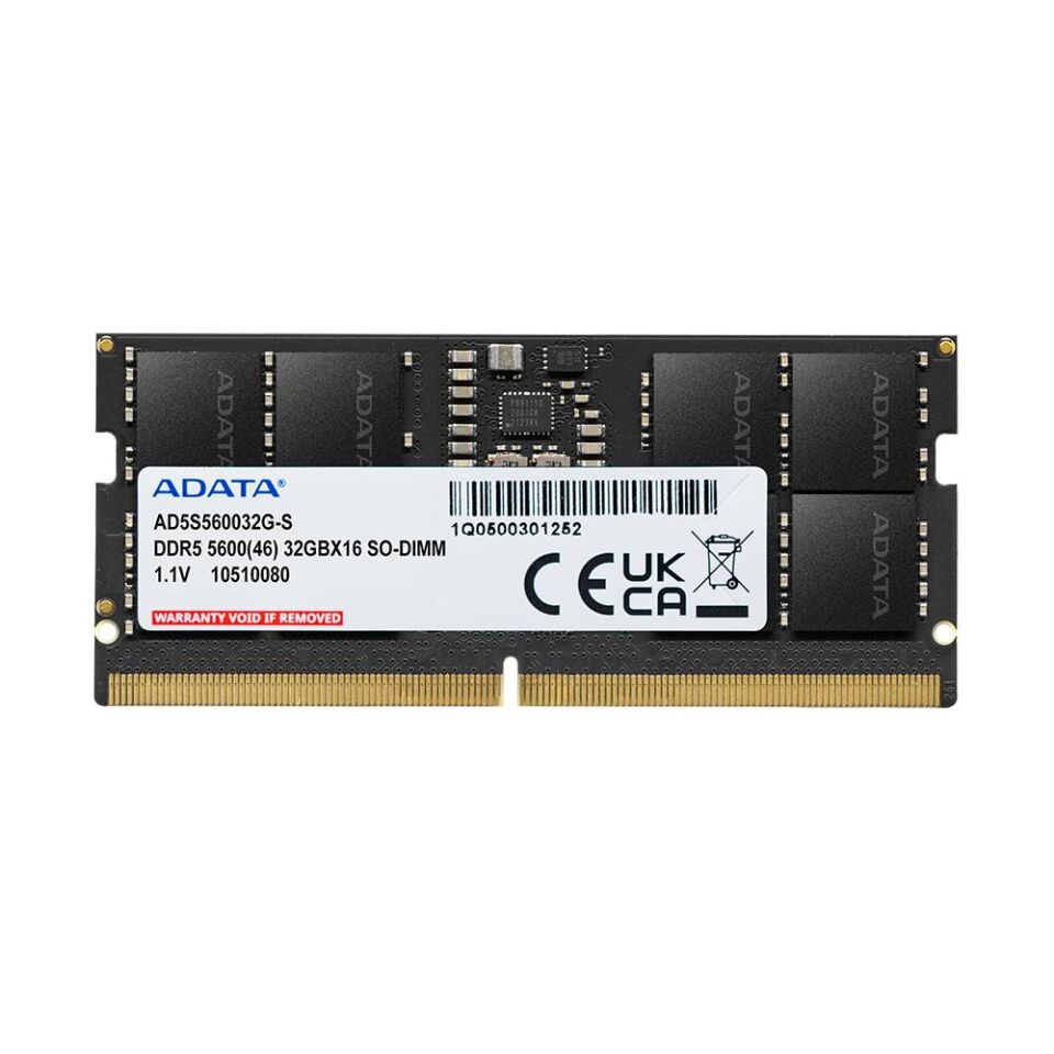 Adata 32GB DDR5 5600MHz  262Pin 1.1V Notebook Ram