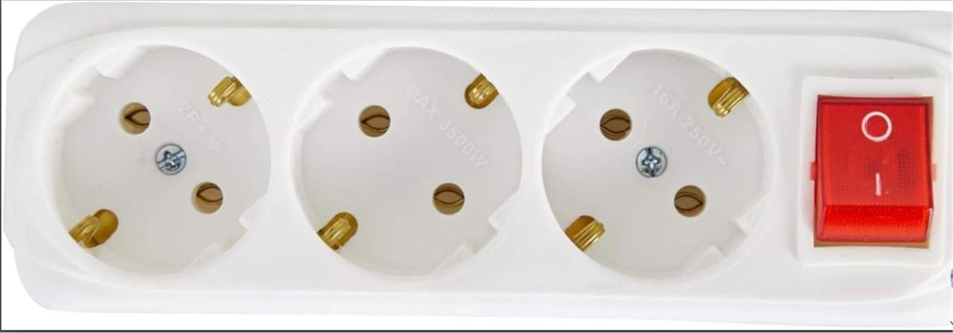 Almera 3lü 3mt Anahtarlı Topraklı Priz (9230203)