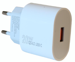 Elba ELB03-20USB Beyaz 20W USb Şarj Kafa QC4.0(Akıllı Koruma-Hızlı Şarj-Isıya Dayanıklı)