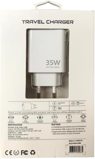 Elba ELB11 Elb-35w USB 35w Hızlı Şarj Akım Koruma EV Şarj Kafa