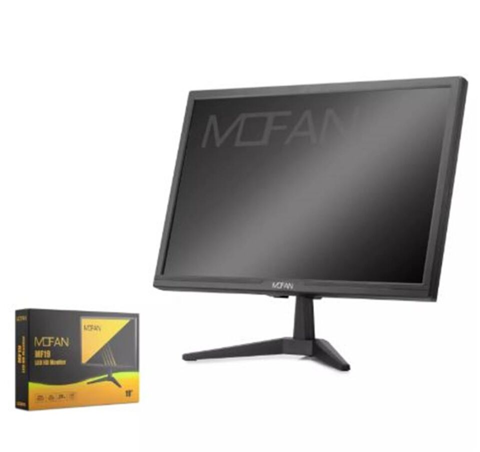 Mofan Mf27 27'' Led Full Hd Monitör Hoparlör Hdmi + Vga 75Hz 1920x1080 Siyah Ips Ekran
