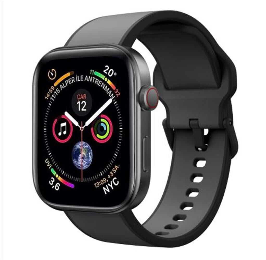 S-link SL-W2  S-Link Pro + Bluetooth Uyumlu  60FPS 350mAh. Bataryalı Siyah Akıllı Sa