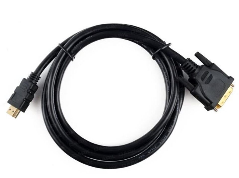 Dark''DK-CB-DVIXHDMIL300'' 3m DVI - HDMI Çift Yönlü Görüntü Bağlantı Kablosu