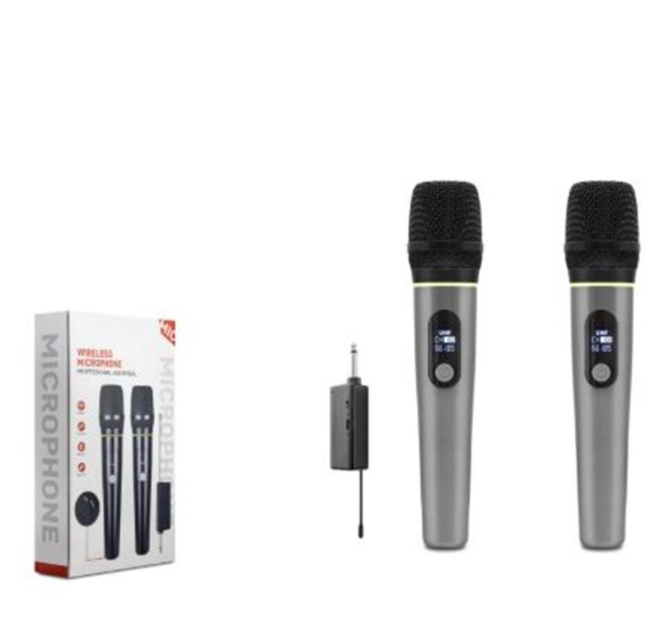 Hadron HDX2791G Gri  Kablosuz (WIRELESS) 2Lİ Mikrofon