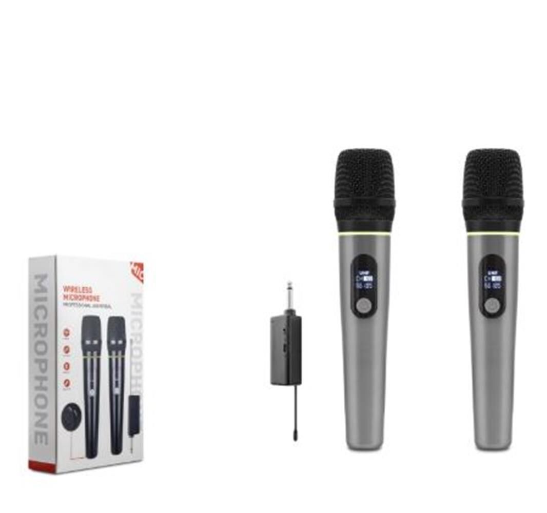 Hadron HDX2791G Gri  Kablosuz (WIRELESS) 2Lİ Mikrofon