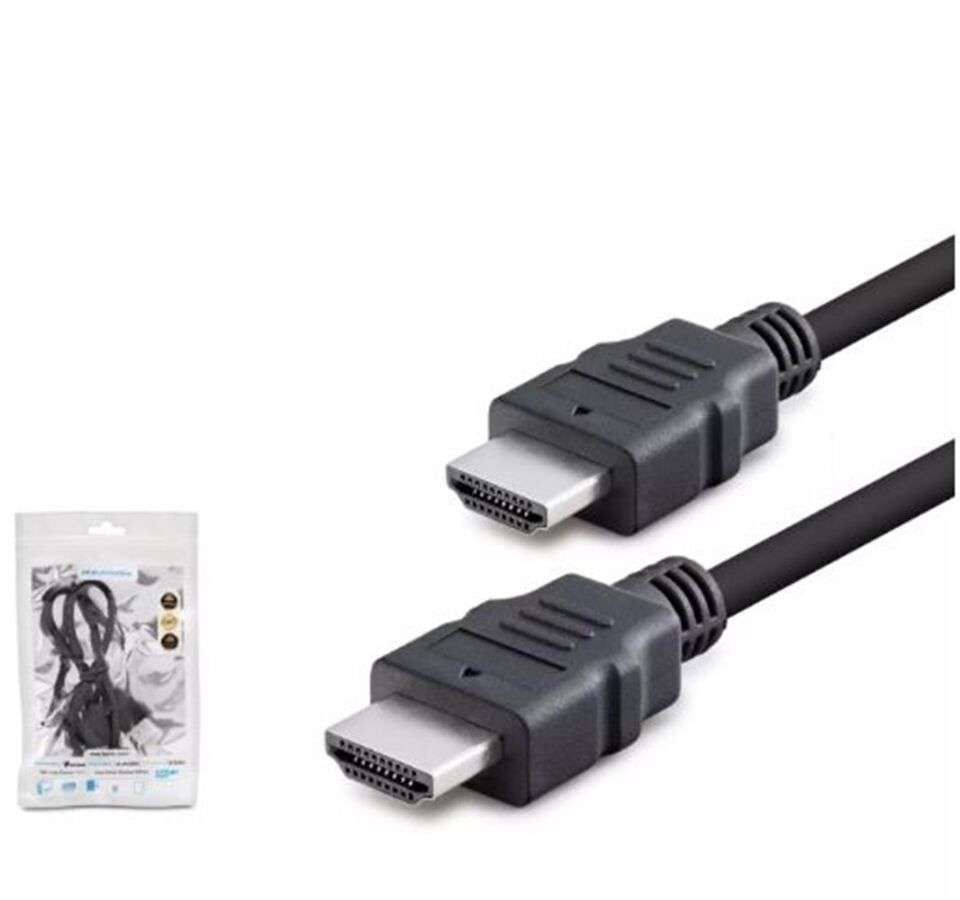 HADRON HDX2027 HDMI (M) TO HDMI (M) KABLO PVC 50CM SİYAH