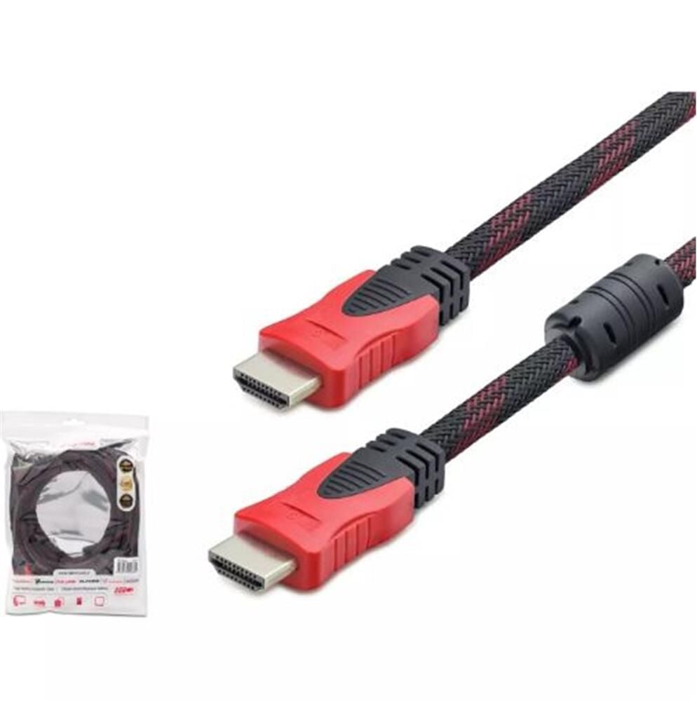 HADRON HDX2012 HDMI (M) TO HDMI (M) KABLO ÖRGÜLÜ 1.5M SİYAH