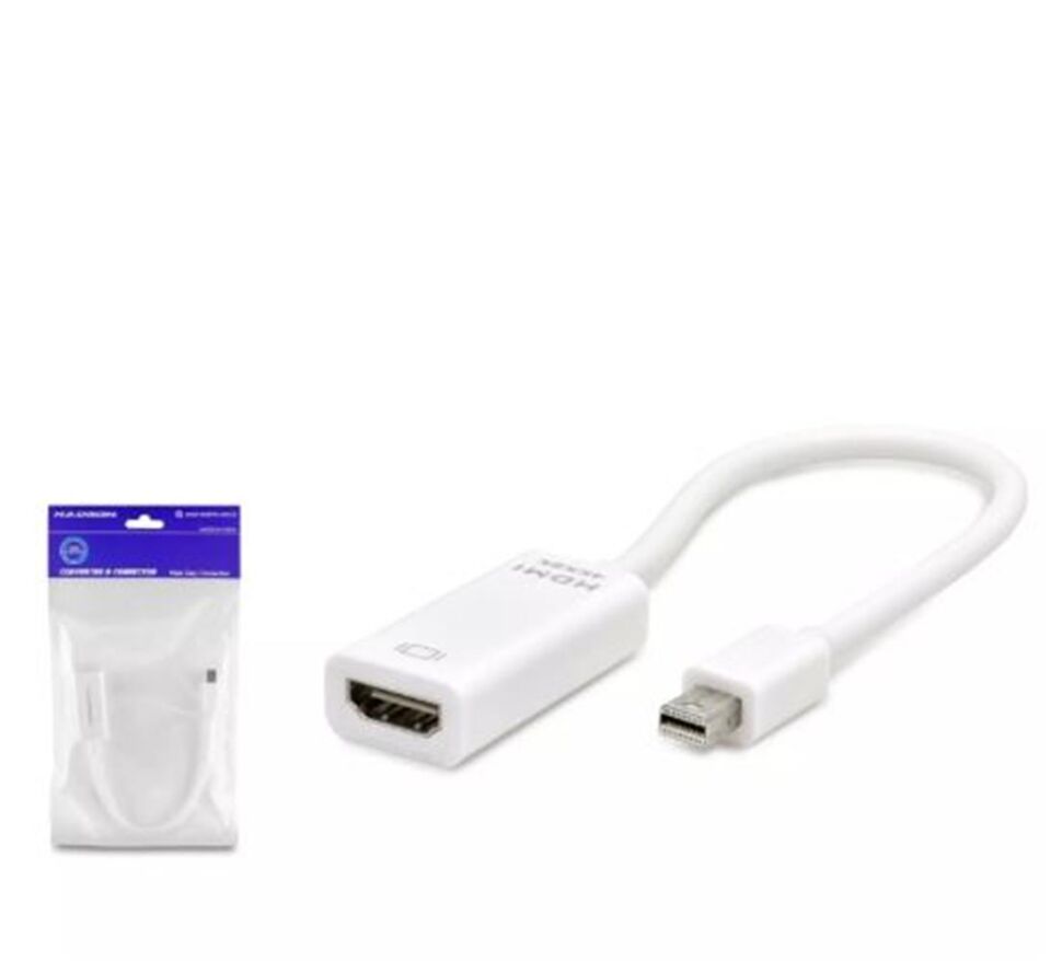 Hadron Hdx7768 Display Mini To Hdmi F Çevirici 4K 30Hz Thunderbolt2 Beyaz