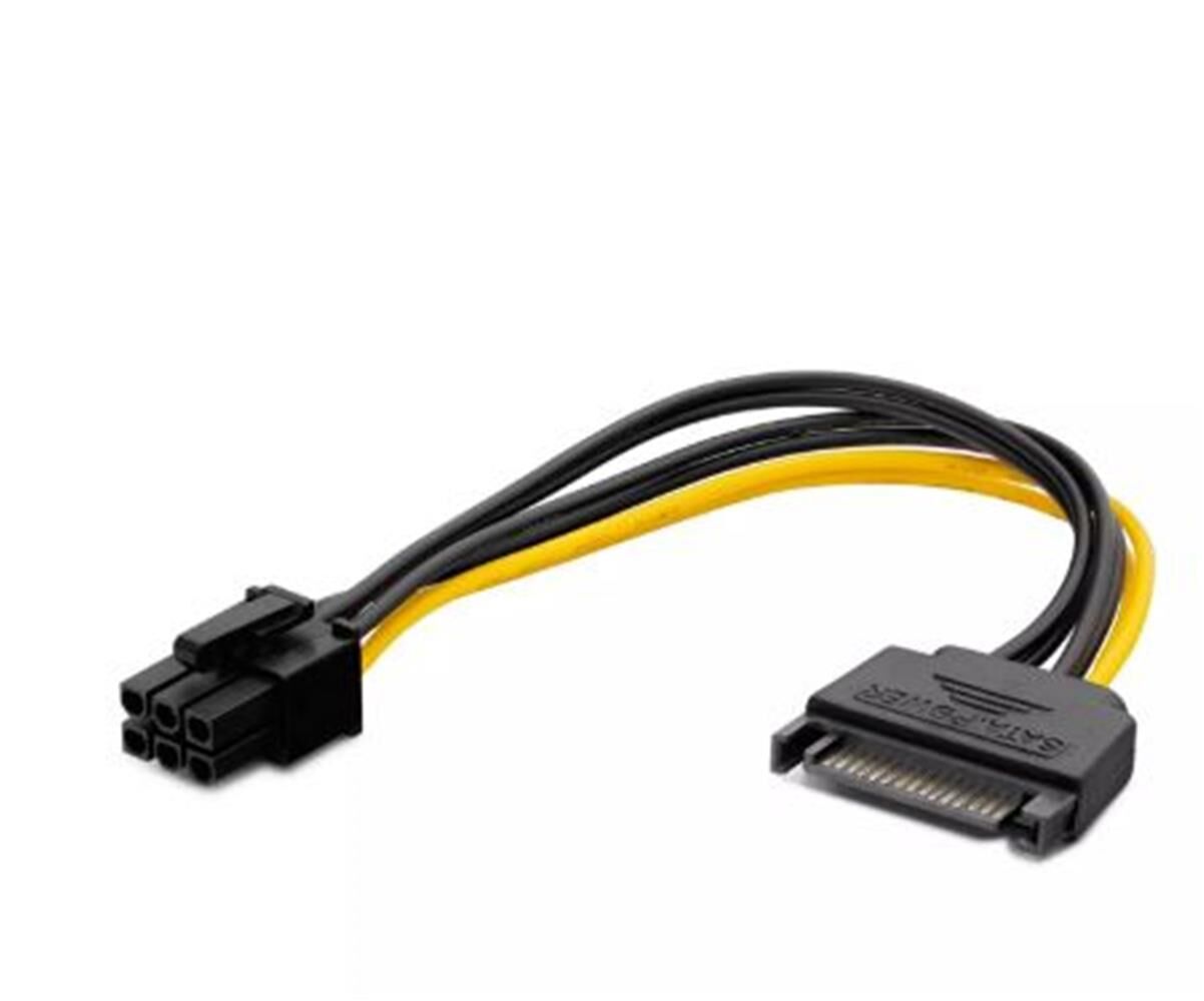 Hadron Hdx5535 Sata Power Kablo Dökme Siyah