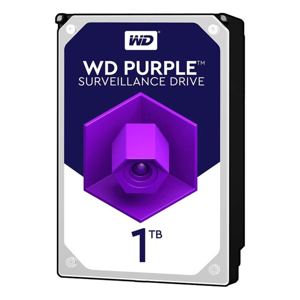 Wd 1Tb Wd10Purx Purple 3,5'' 64Mb 5400Rpm Harddisk (İthalat)