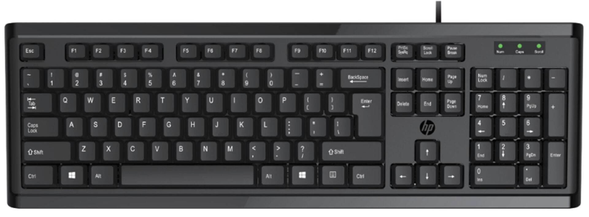 HP 6CB78PA K10 Kablolu Klavye