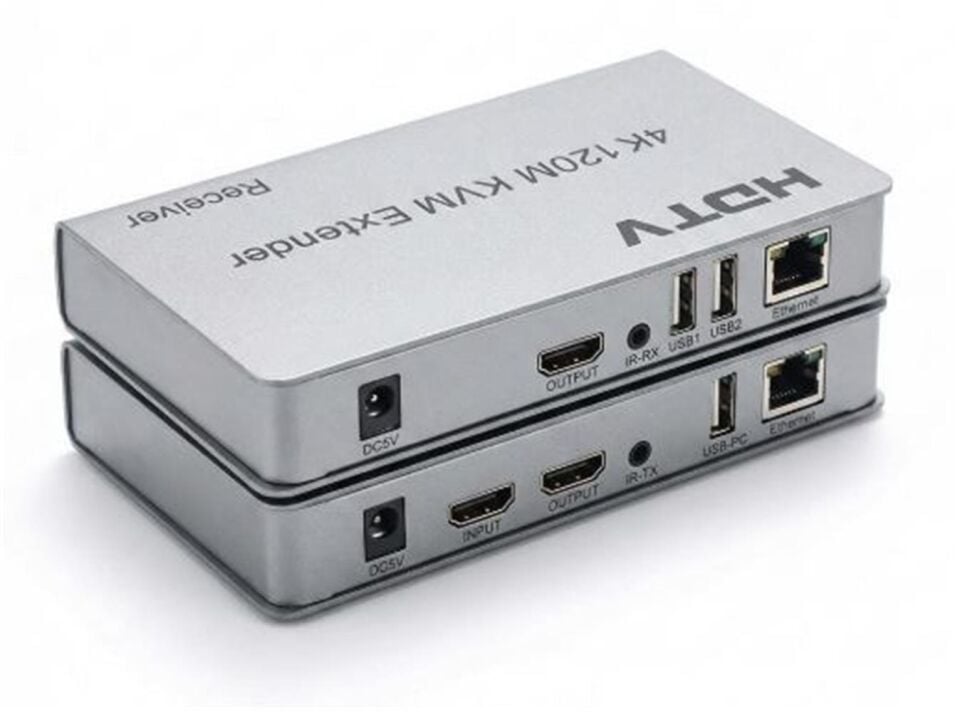 Enkado EKD-HE120KVM 4K 120 Metre HDMI USB KVM Extender