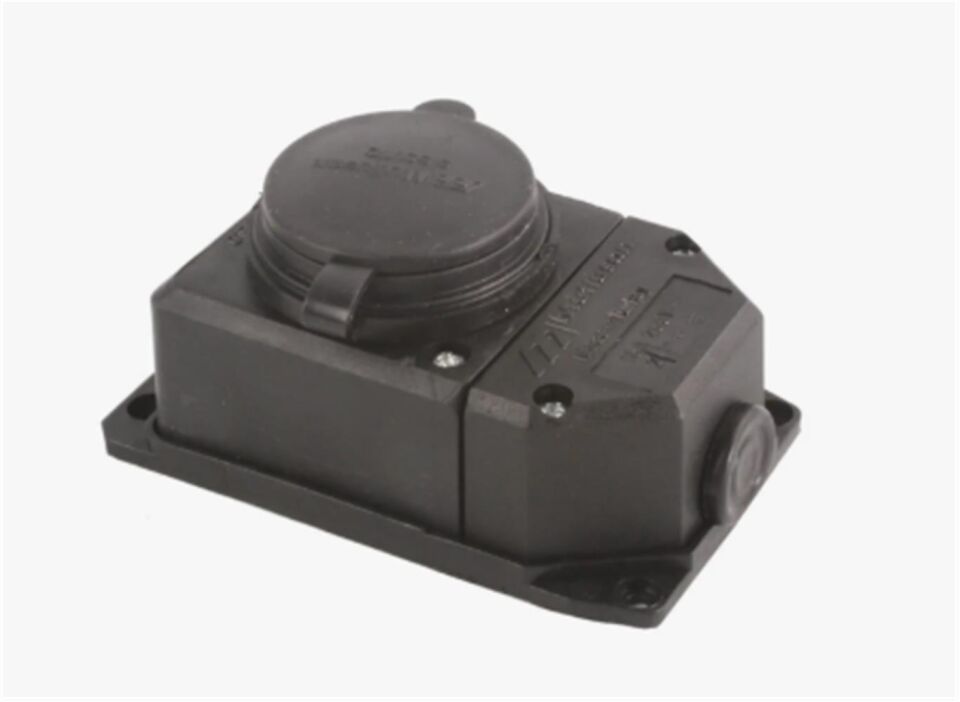 Mutlusan MUT-29-6 1X16 A. MONO.Topraklı Duvar Prizi  (010 083 500296)