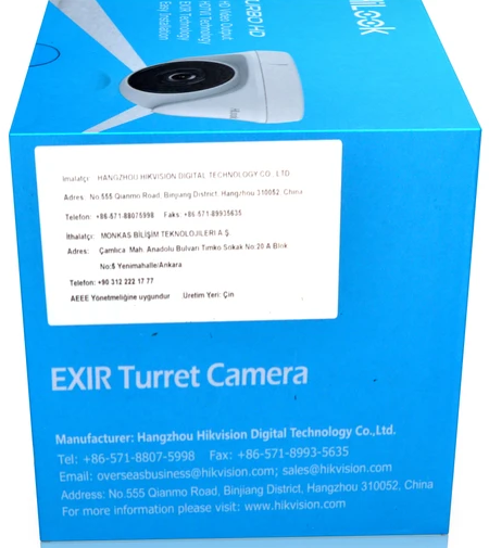 Hilook THC-T120-PC 2MP Turret Turbo 2.8mm HD Dome Kamera