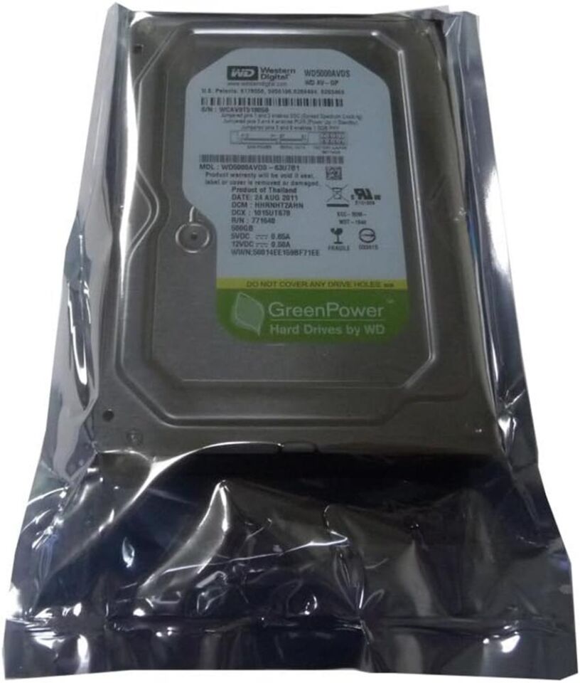 Wd 500Gb WD5000AVDS SATA 3.0 5400 3.5'' RPM Hard Disk
