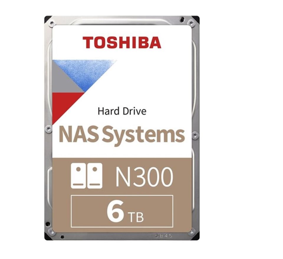 Toshiba 6TB MN10ADA600S N300 7200RPM 3.5'' 128MB Cache Sata 3 NAS Disk Harddisk