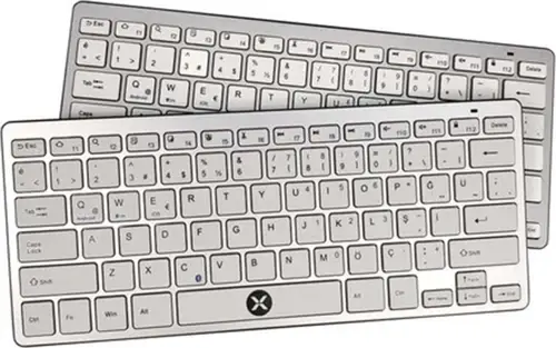 Dexim DKB0001-Dexim Prime Bluetooth Klavye Beyaz