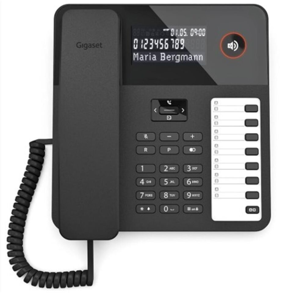 Gigaset DESK 600 Siyah Masaüstü Telefon