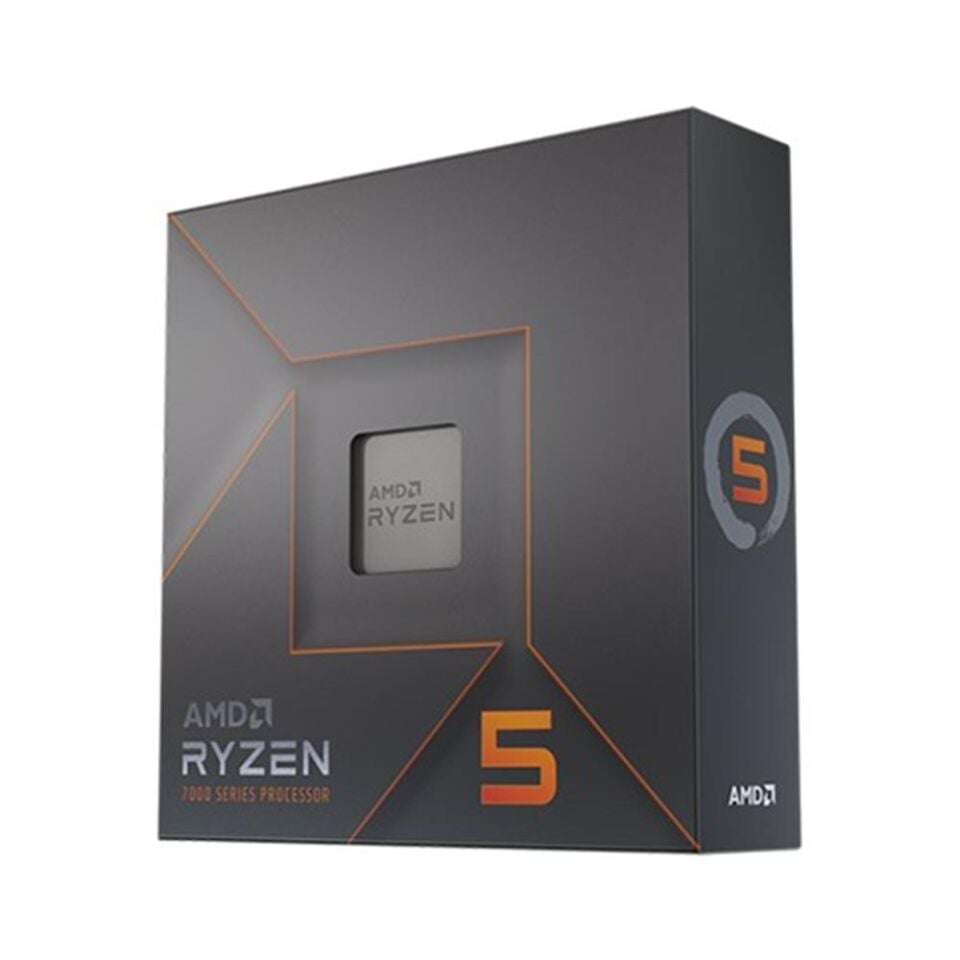 AMD Ryzen 5 7600X Box 4.7 GHz 6 Çekirdek 38MB Cache AM5 Soket 5nm Kutulu İşlemci