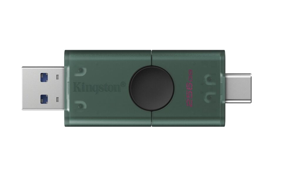 Kingston DTDEG2-256GB 256GB USB-A + USB-C 3.2 Gen 1 DataTraveler DuoG2 Flash Bellek
