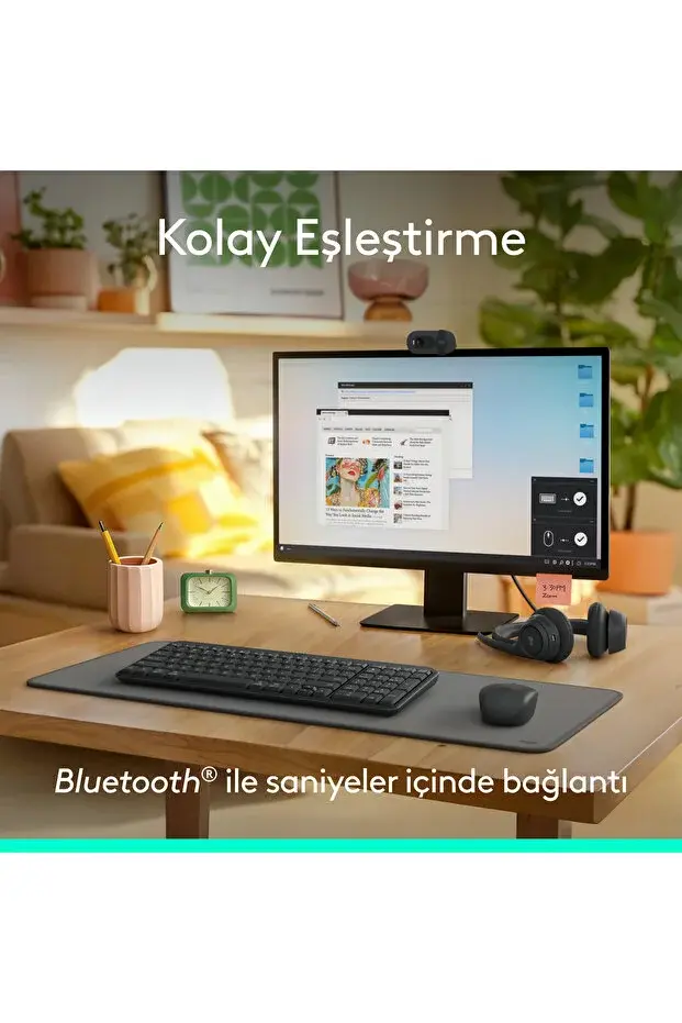 Logitech 920-013460 K250 Kablosuz Bluetooth Siyah Klavye