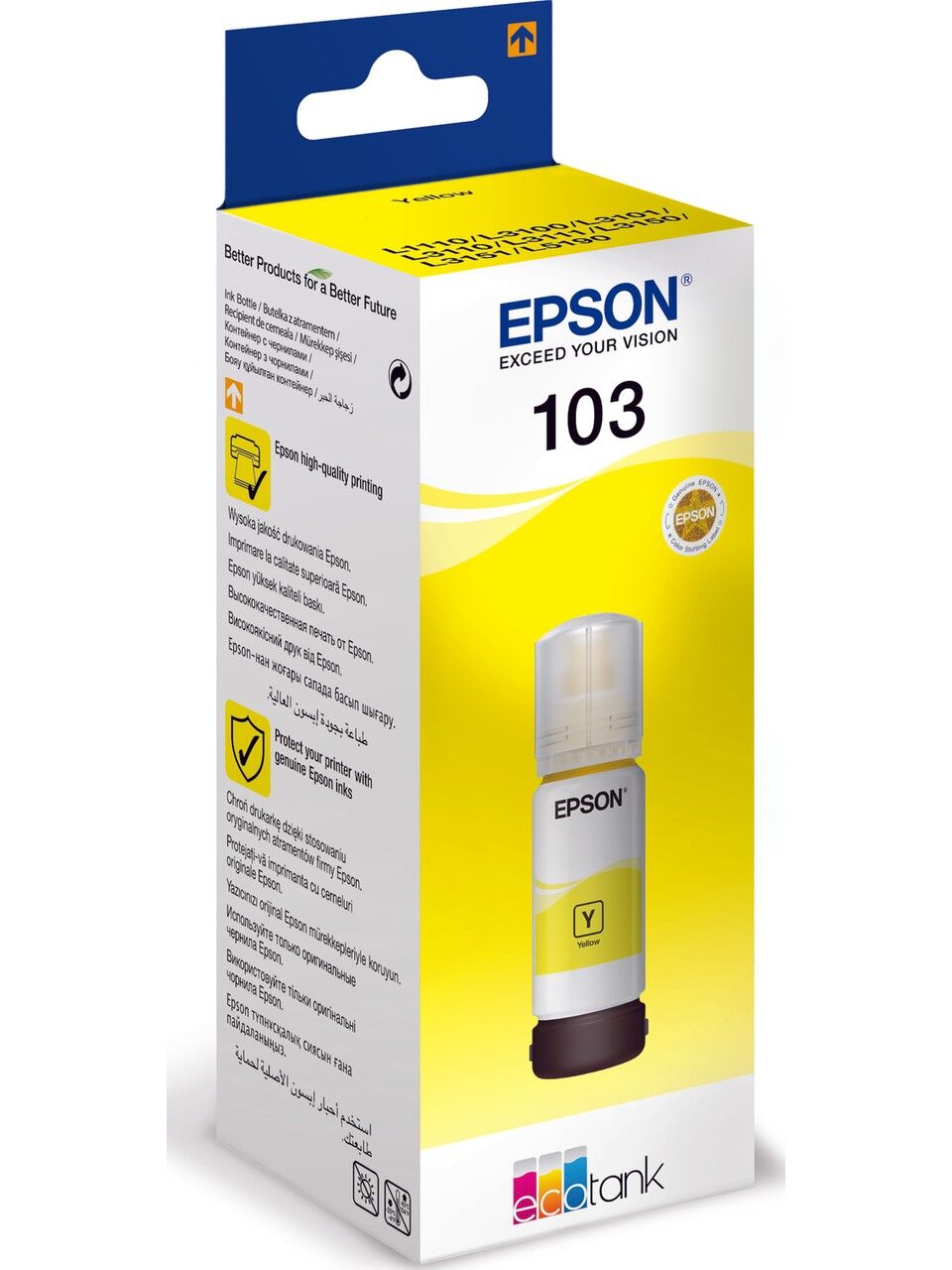 Epson 103 Yellow Sarı Şişe Mürekkep T00S44A L1210-3210-3250-5290
