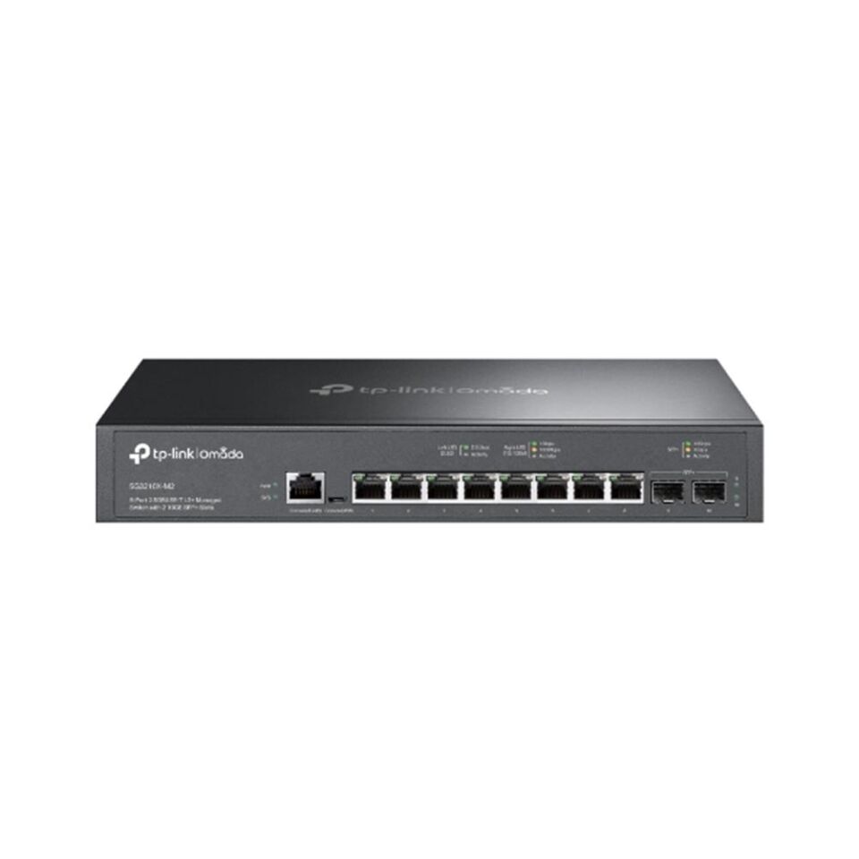 Omada TP-Link TL-SG3210X-M2 8 Port 2.5G L2 Managed Switch