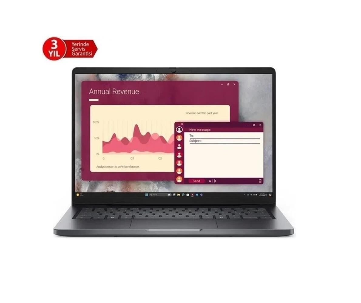 Dell Pro 14 PC14250-C5165UBU Ultra5 120U 16GB 512GB SSD14'' FreeDOS Notebook