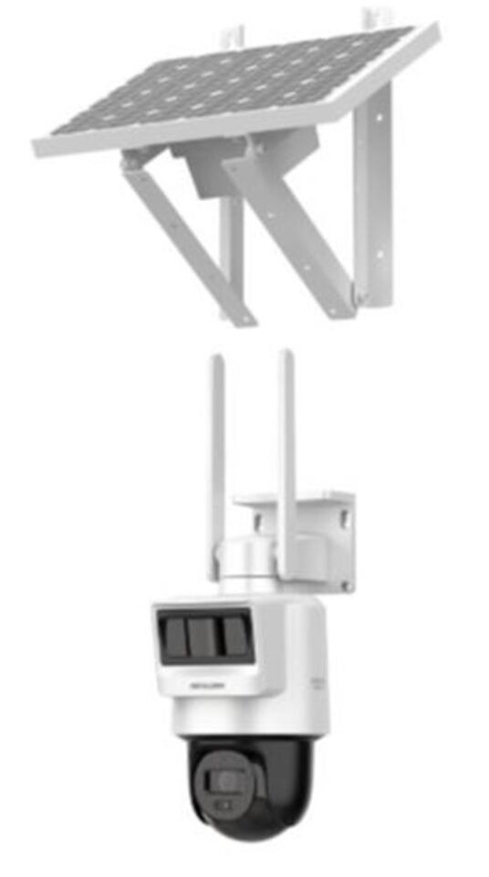 Hilook PTZ-N2C400I-K-4G-C05S10 4 Mp 2.8mm Lens 4G Sim Kartlı Solar Pt İp Kamera