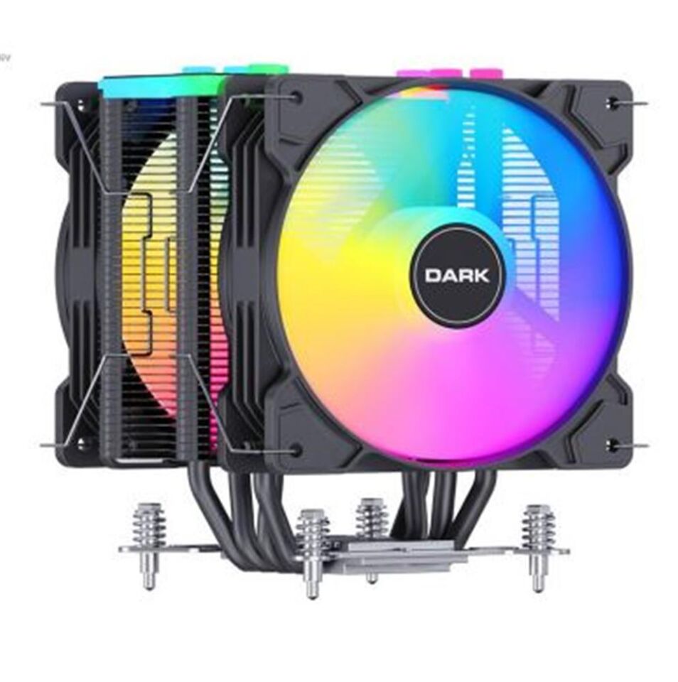 Dark DKCCX129 Freezer X129 2xAddresseble RGB LED Fanlı Kule Tipi Soğutucu