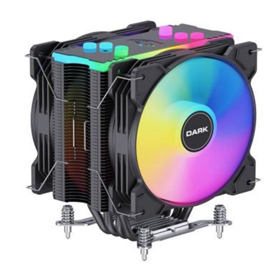 Dark DKCCX129 Freezer X129 2xAddresseble RGB LED Fanlı Kule Tipi Soğutucu