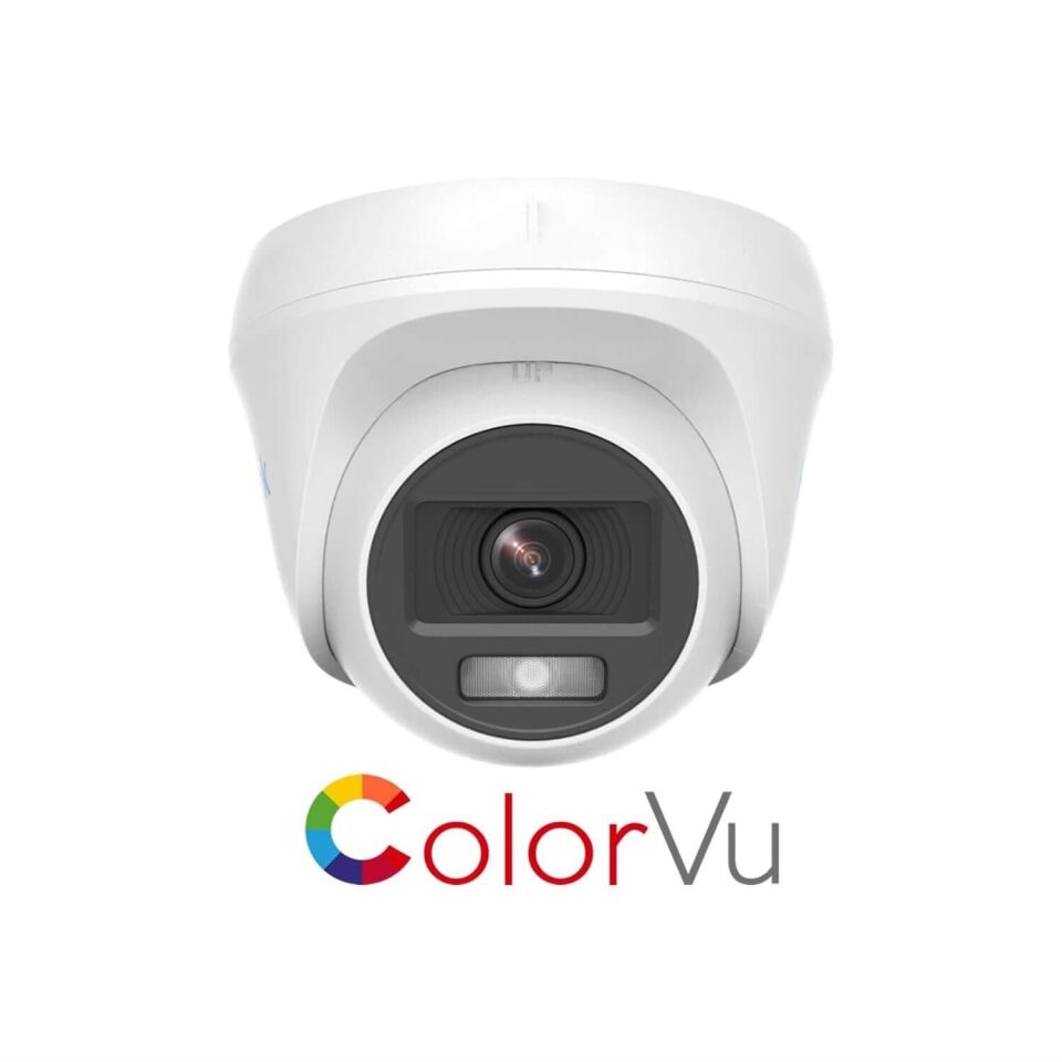 Hilook IPC-T229H 2MP 2.8mm ColorVu IP Dome Kamera 7-24 Sürekli Renkli Görüntü,