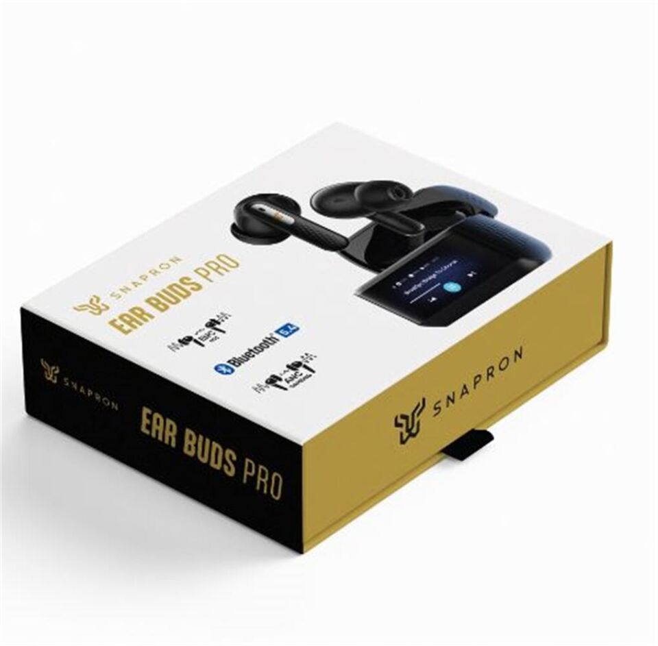 Snapron SNK-9002 Led Ekran Kablosuz Bluetooth 5.4 Kulaki·çi· Kulaklık Si·yah