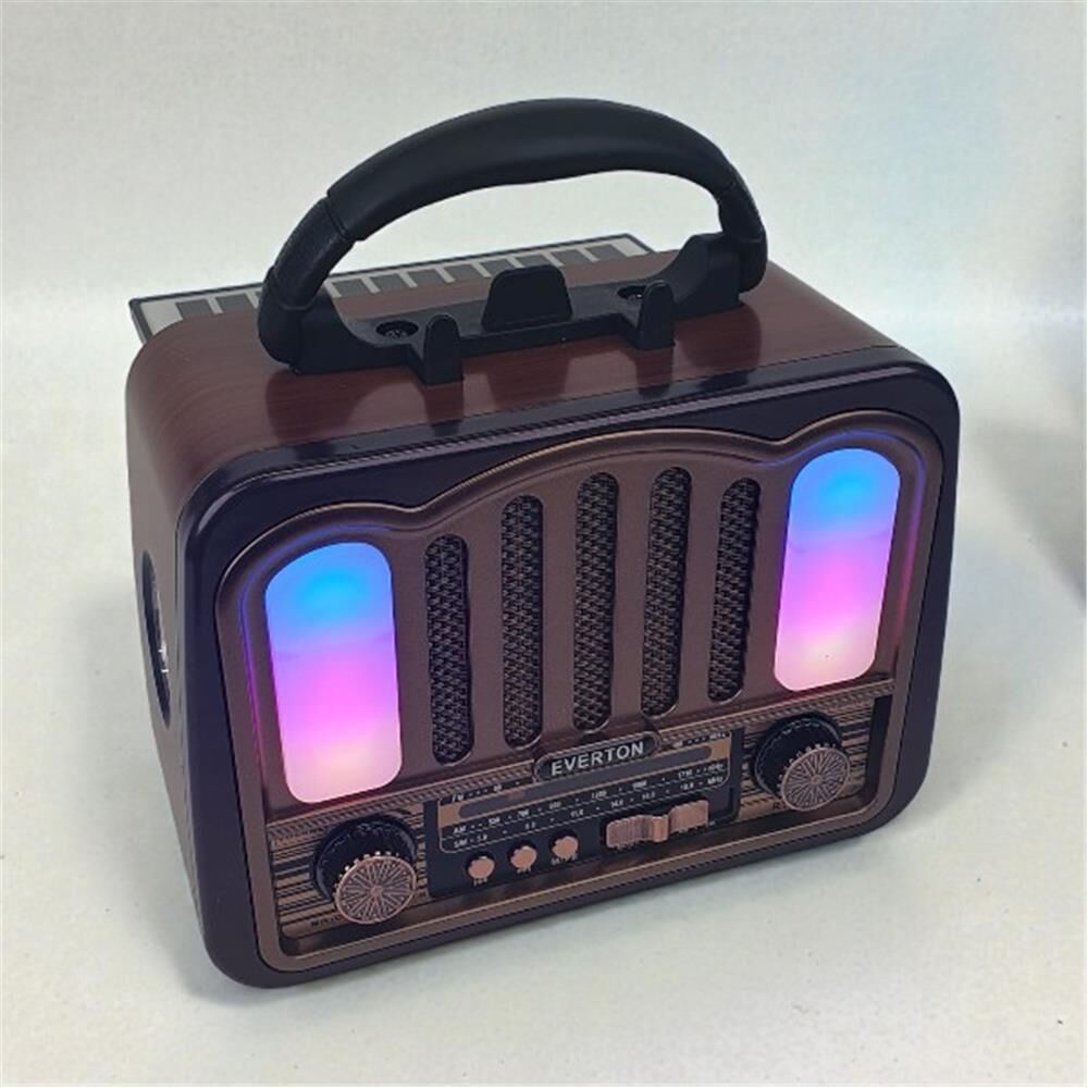 Everton RT-771  Bluetooth Usb-Micro Sd  Solarlı Nostaljik Radyo
