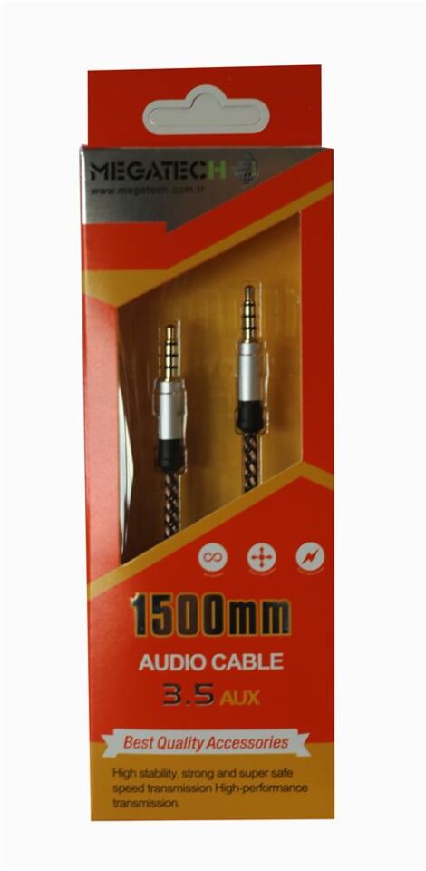 Megatech AUX Kablo Micro 1 metre