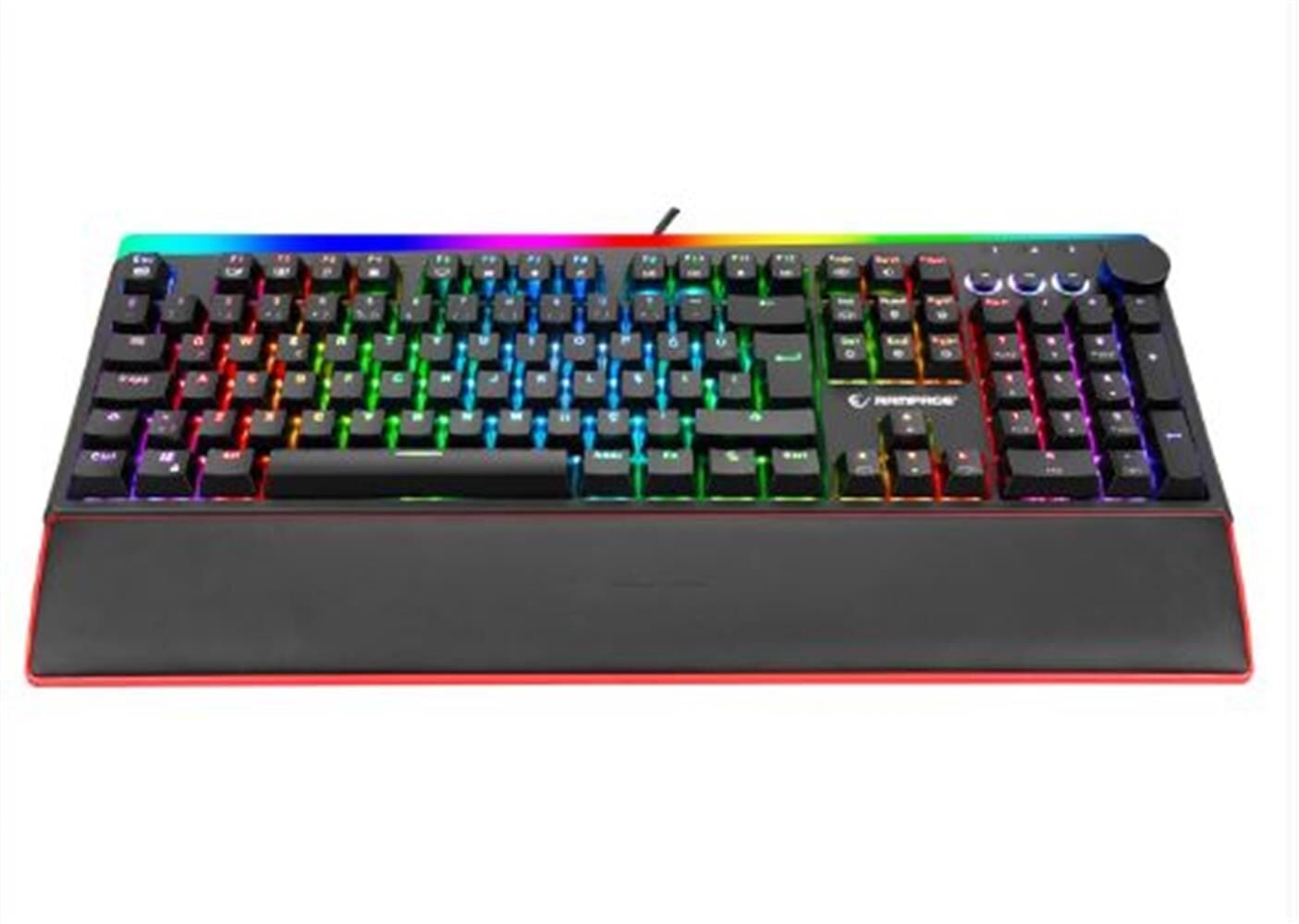 Rampage KB-R97 X-TRACER Siyah  RGB Aydınlatmalı Red SwitchGaming Oyuncu Mekanik Klavye