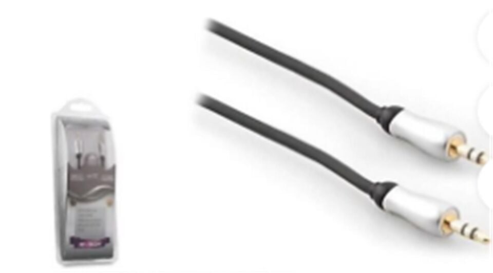 Hytech Hy-P510, Stereo Ses Kablosu, 5 Mt, Siyah