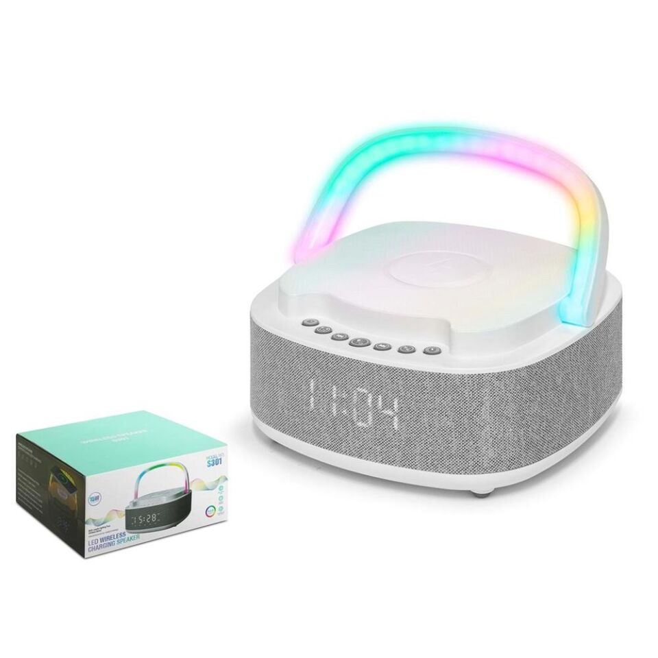 Hadron S301 Bluetooth Speaker Rgb Beyaz