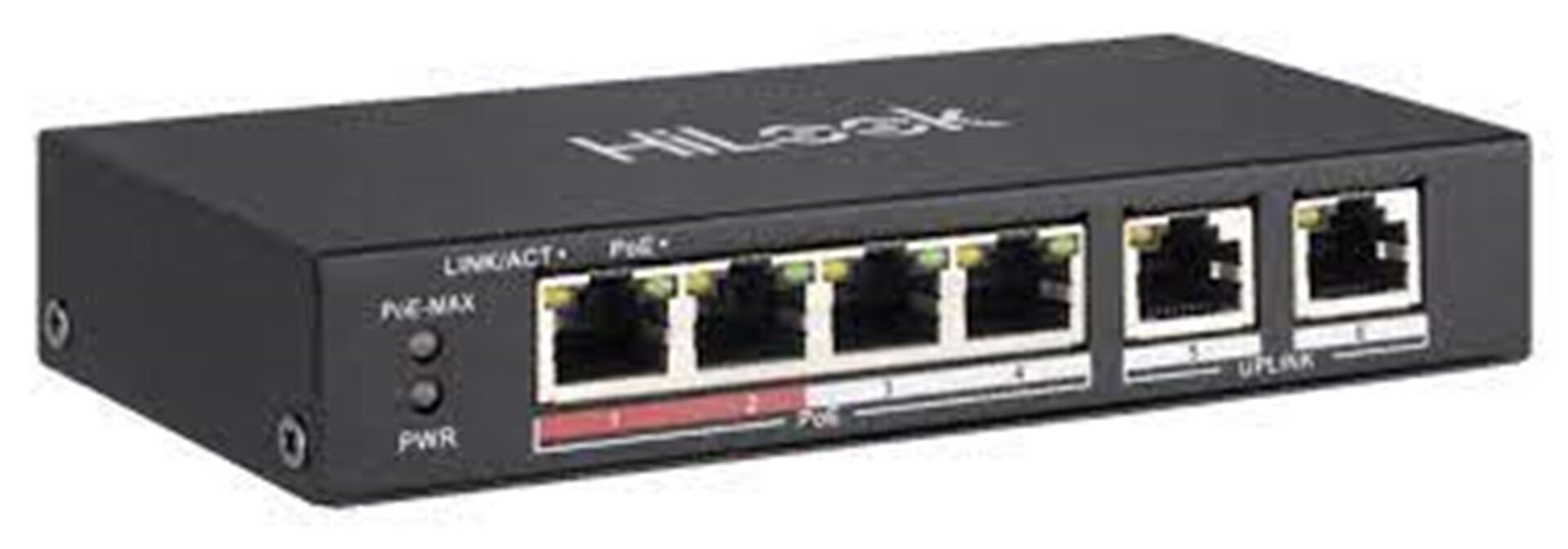 Hilook NS-0106MP-35 4 Port PoE, 35W, +2 Port Megabit Uplink Switch