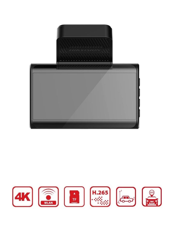 Hikvision AE-DC8312-C6S 3'' Ekranlı ve Wi-Fi GPSli 2160P Araç İçi Kamera