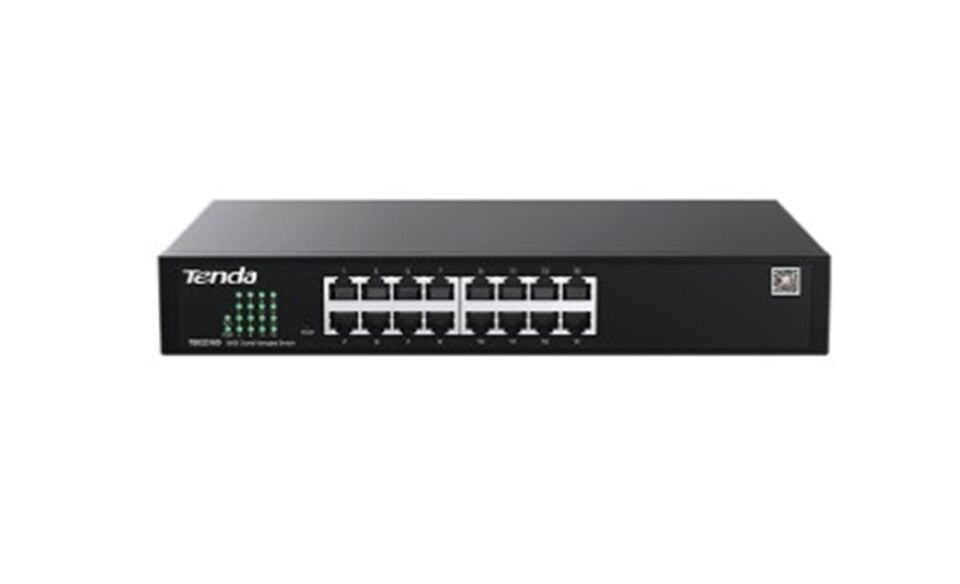 Tenda TEG2216D 16 Port 10-100-1000 Switch Cloud Yönetilebilir Çelik Kasa Switch