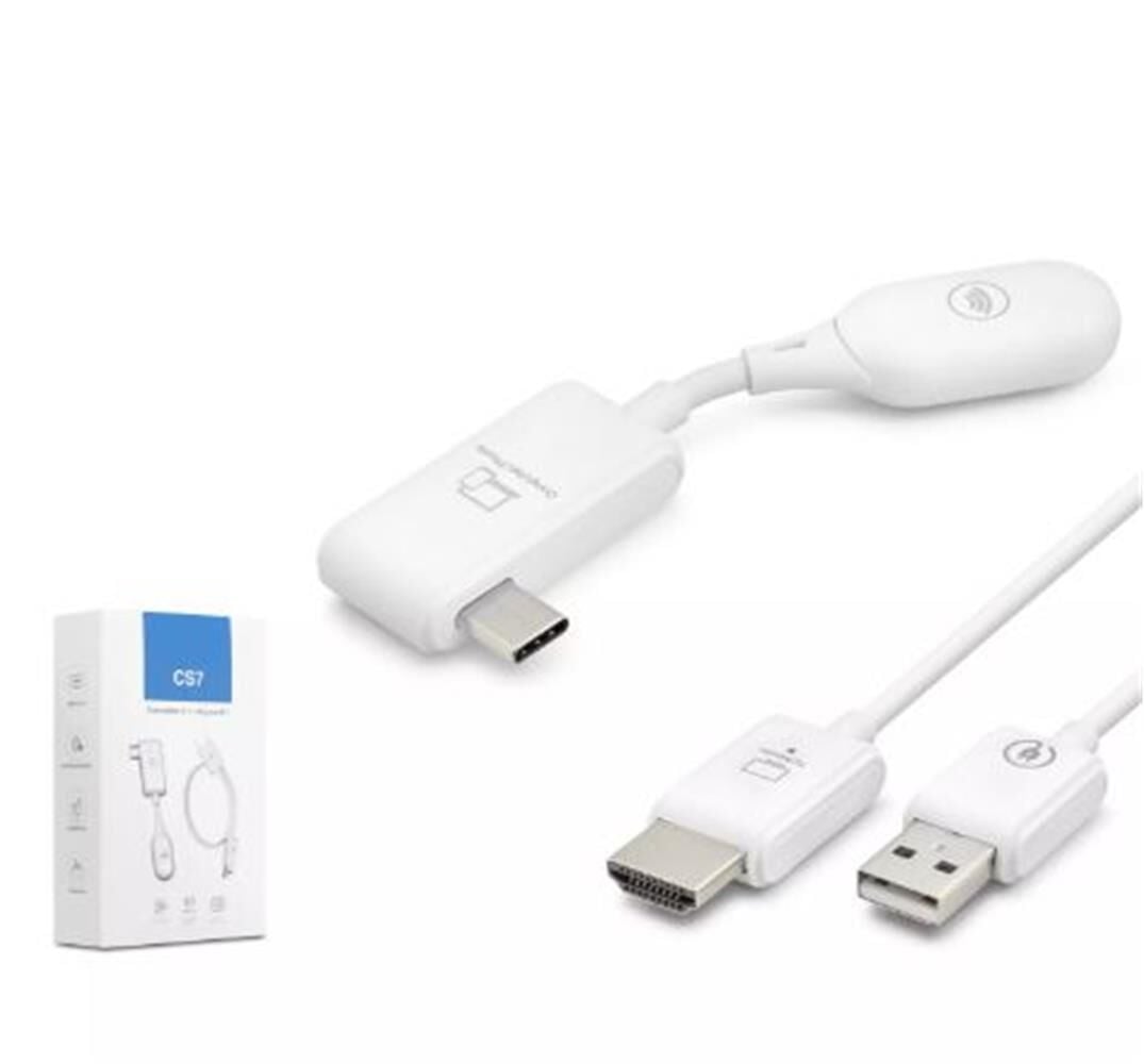 Hadron Hdx1390 Type-C To Hdmı – Type-C’den HDMI’a Kablosuz Görüntü & Ses Aktarım Seti Beyaz