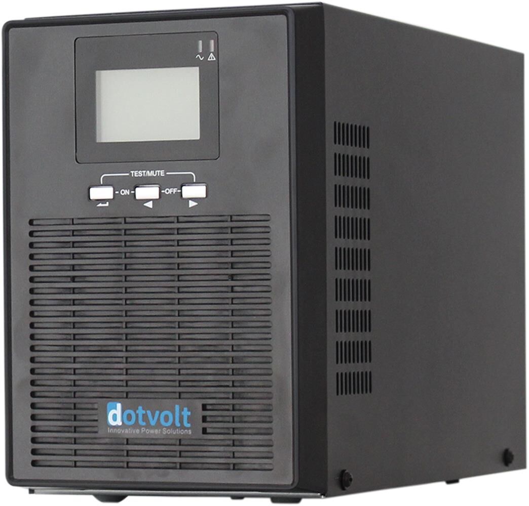 DOTVOLT VOLT MN PLUS 1 KVA 1-1 ONLINE UPS-2 X 12V 9AH PF;1