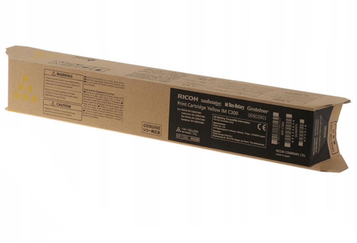 Ricoh IM C300 Yellow Sarı Orjinal Fotokopi Toneri IM C300-300F 6.000 Sayfa Gr-C4