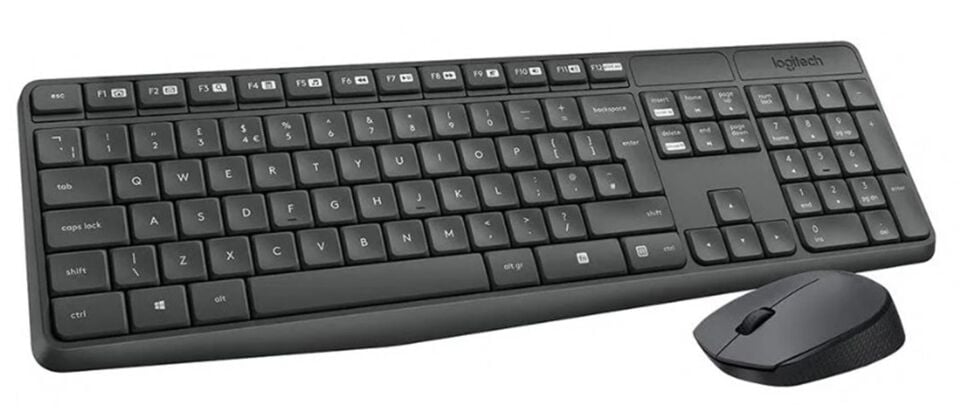Logitech 920-007931 MK235 İngilizce Kablosuz Klavye & Mouse Seti